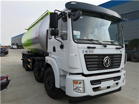 东风国五轻量化30方粉粒物料散装水泥运输车
