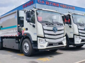 福田纯电压缩垃圾车